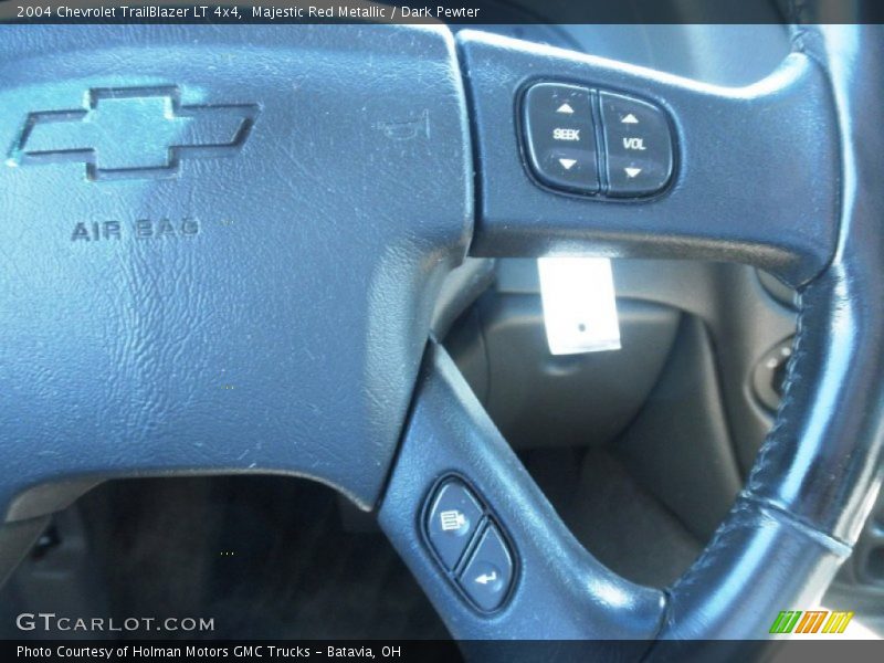 Majestic Red Metallic / Dark Pewter 2004 Chevrolet TrailBlazer LT 4x4
