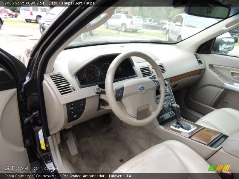 Black / Taupe/Light Taupe 2006 Volvo XC90 2.5T