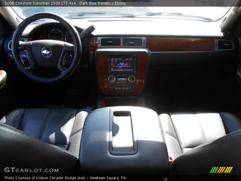 Dark Blue Metallic / Ebony 2008 Chevrolet Suburban 1500 LTZ 4x4