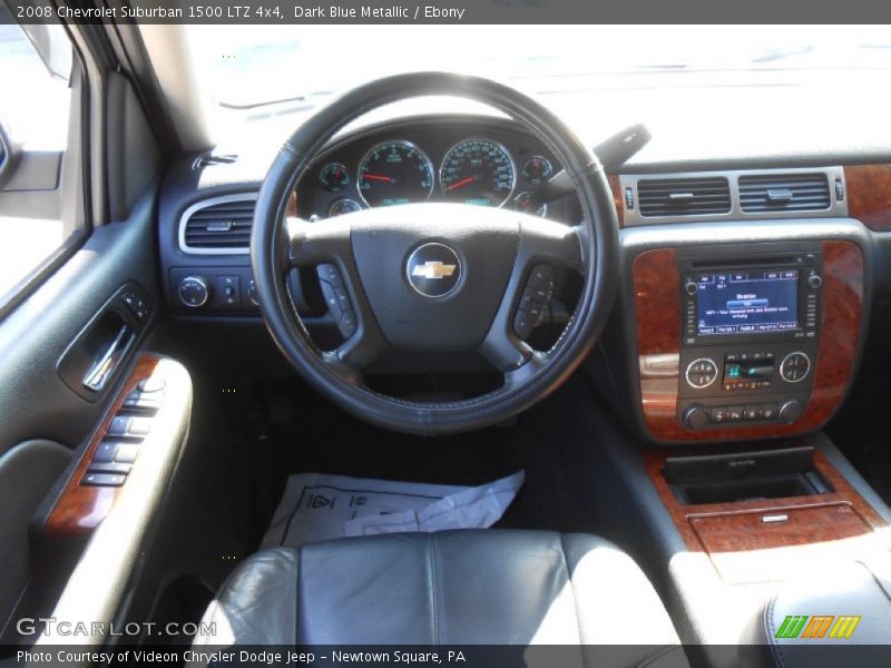 Dark Blue Metallic / Ebony 2008 Chevrolet Suburban 1500 LTZ 4x4