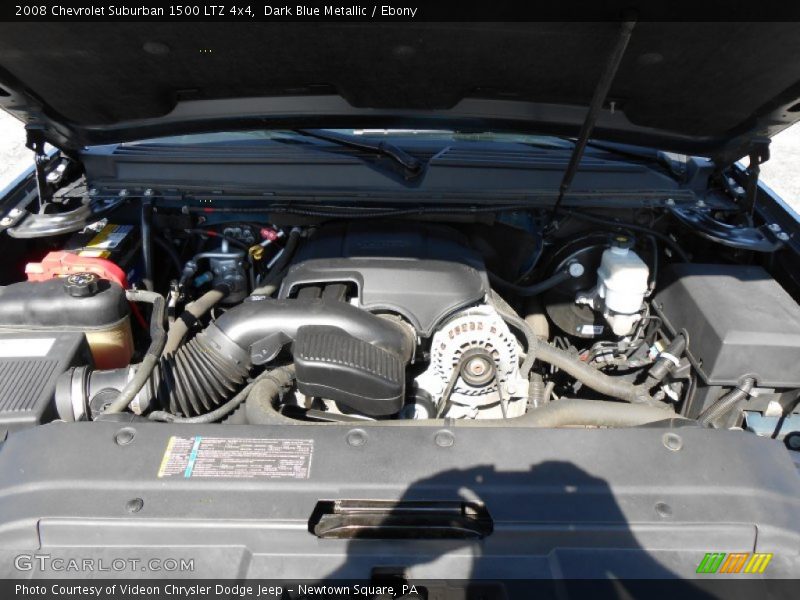 Dark Blue Metallic / Ebony 2008 Chevrolet Suburban 1500 LTZ 4x4
