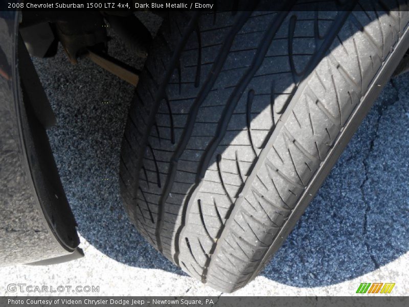Dark Blue Metallic / Ebony 2008 Chevrolet Suburban 1500 LTZ 4x4