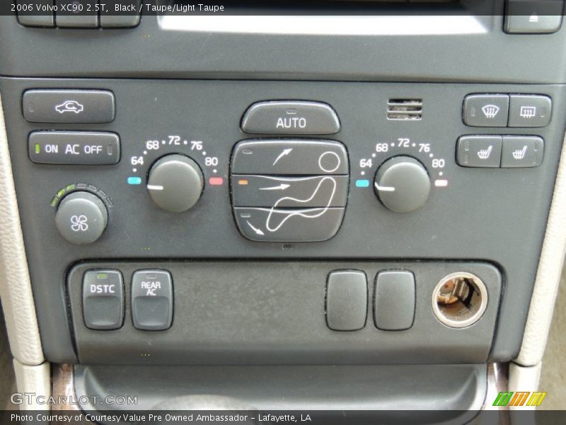 Black / Taupe/Light Taupe 2006 Volvo XC90 2.5T