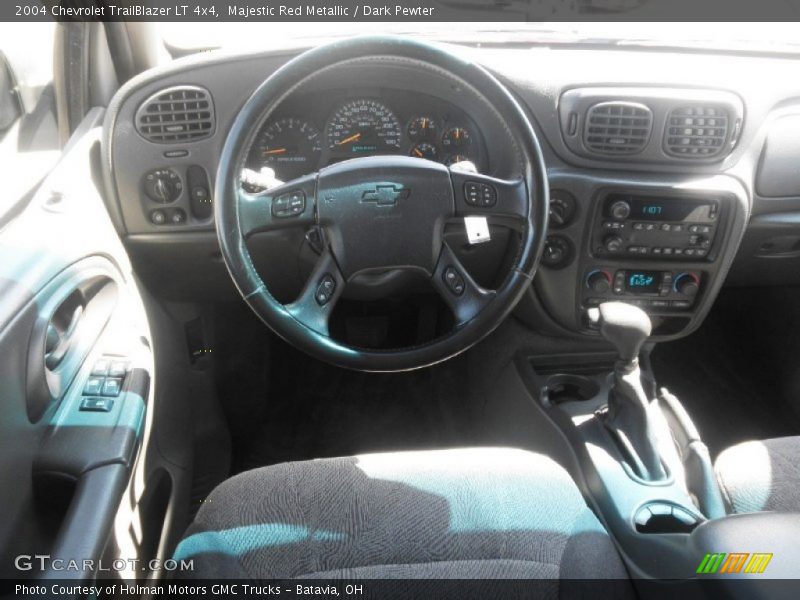 Majestic Red Metallic / Dark Pewter 2004 Chevrolet TrailBlazer LT 4x4