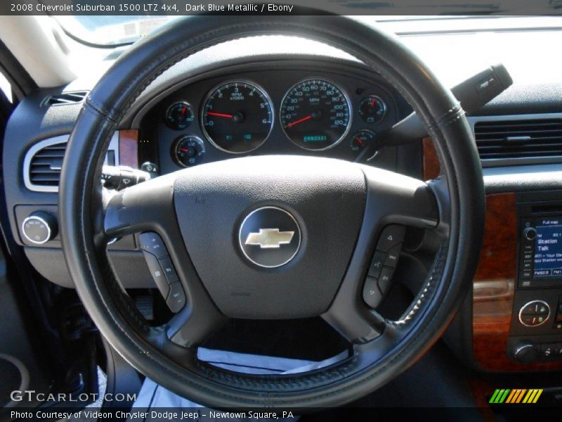 Dark Blue Metallic / Ebony 2008 Chevrolet Suburban 1500 LTZ 4x4