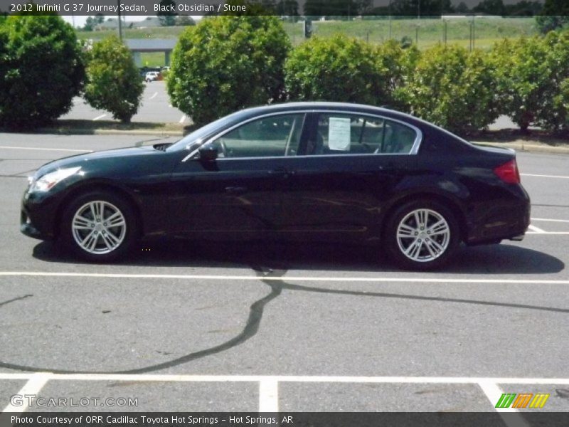 Black Obsidian / Stone 2012 Infiniti G 37 Journey Sedan