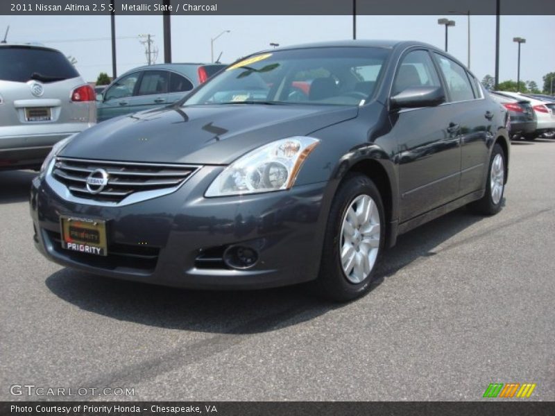 Metallic Slate / Charcoal 2011 Nissan Altima 2.5 S