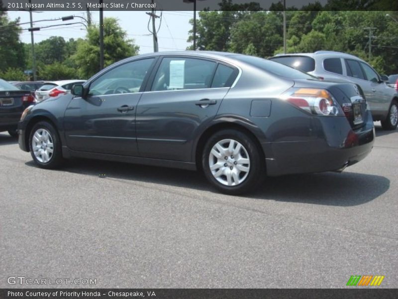 Metallic Slate / Charcoal 2011 Nissan Altima 2.5 S