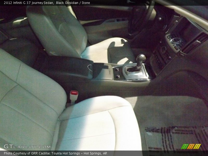 Black Obsidian / Stone 2012 Infiniti G 37 Journey Sedan