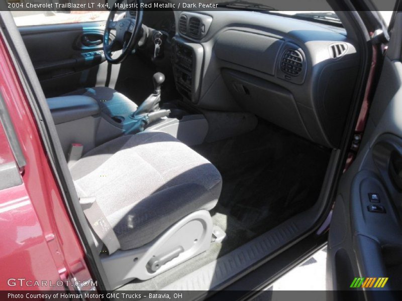 Majestic Red Metallic / Dark Pewter 2004 Chevrolet TrailBlazer LT 4x4