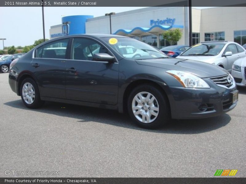 Metallic Slate / Charcoal 2011 Nissan Altima 2.5 S