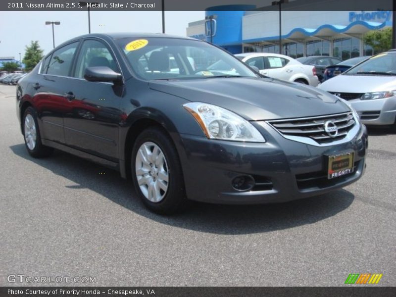 Metallic Slate / Charcoal 2011 Nissan Altima 2.5 S