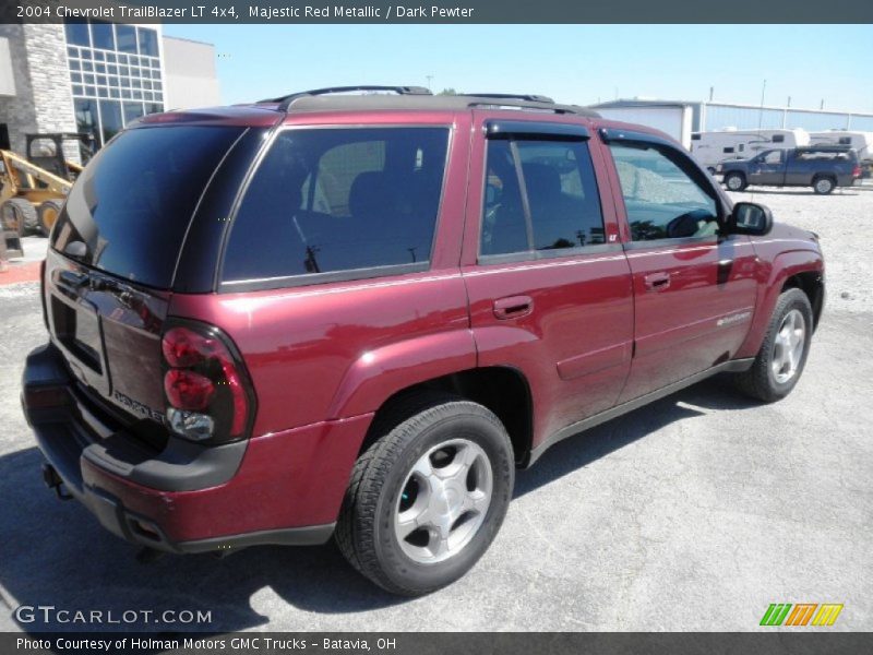 Majestic Red Metallic / Dark Pewter 2004 Chevrolet TrailBlazer LT 4x4