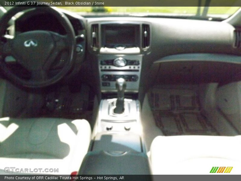 Black Obsidian / Stone 2012 Infiniti G 37 Journey Sedan