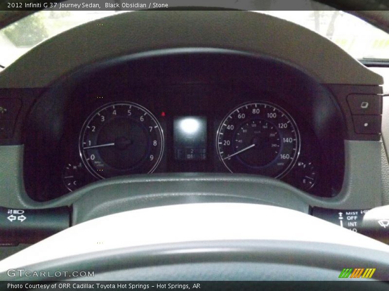 Black Obsidian / Stone 2012 Infiniti G 37 Journey Sedan