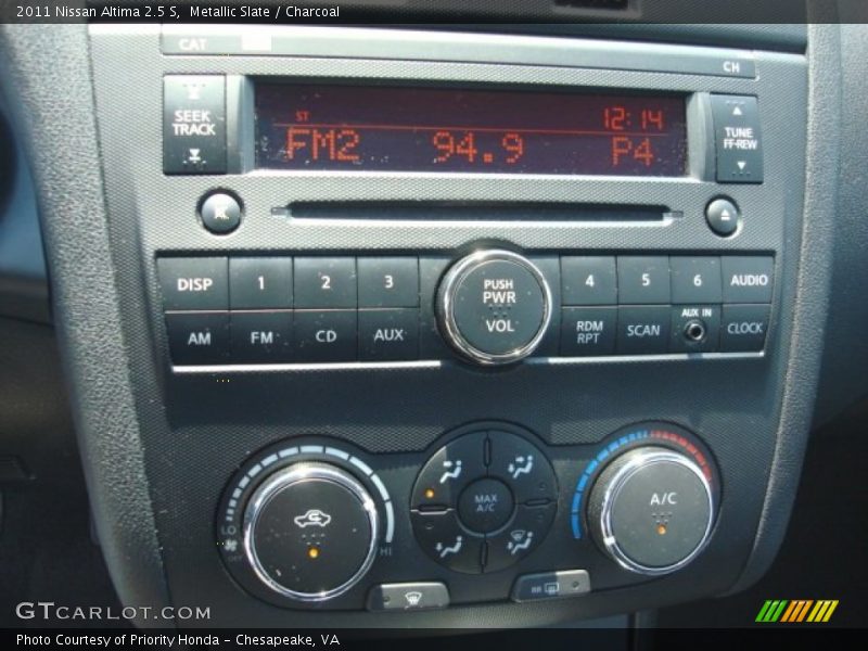 Metallic Slate / Charcoal 2011 Nissan Altima 2.5 S