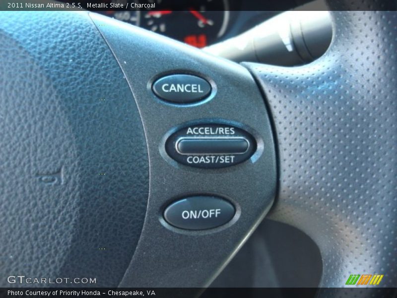 Metallic Slate / Charcoal 2011 Nissan Altima 2.5 S