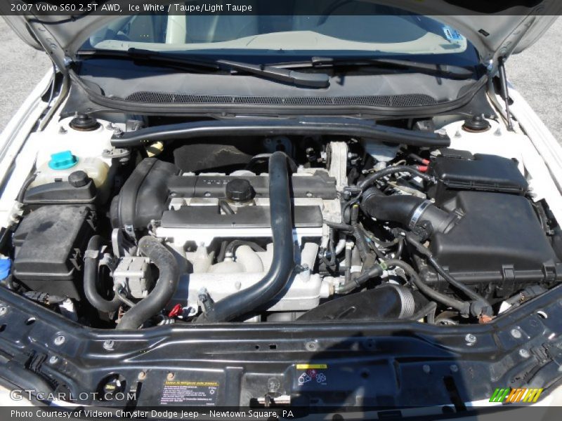 Ice White / Taupe/Light Taupe 2007 Volvo S60 2.5T AWD