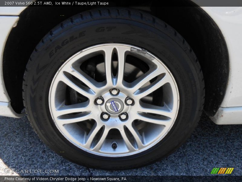 Ice White / Taupe/Light Taupe 2007 Volvo S60 2.5T AWD