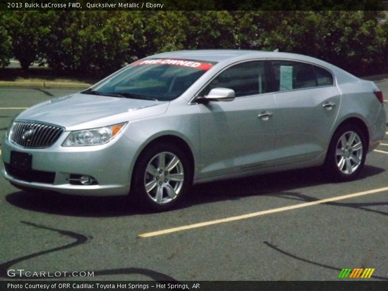 Quicksilver Metallic / Ebony 2013 Buick LaCrosse FWD