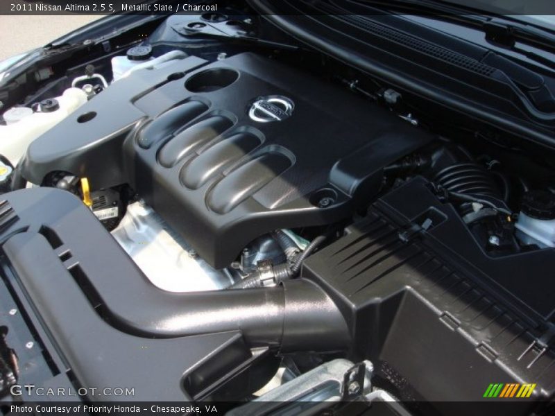 Metallic Slate / Charcoal 2011 Nissan Altima 2.5 S
