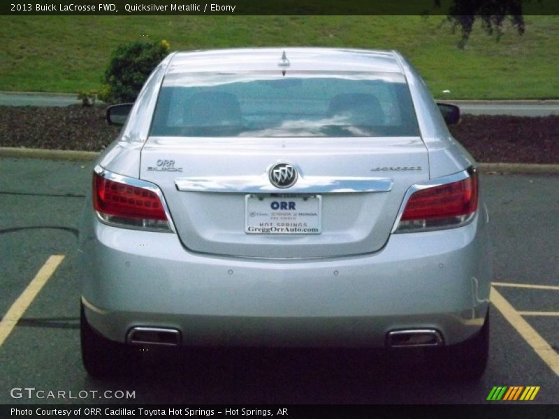 Quicksilver Metallic / Ebony 2013 Buick LaCrosse FWD