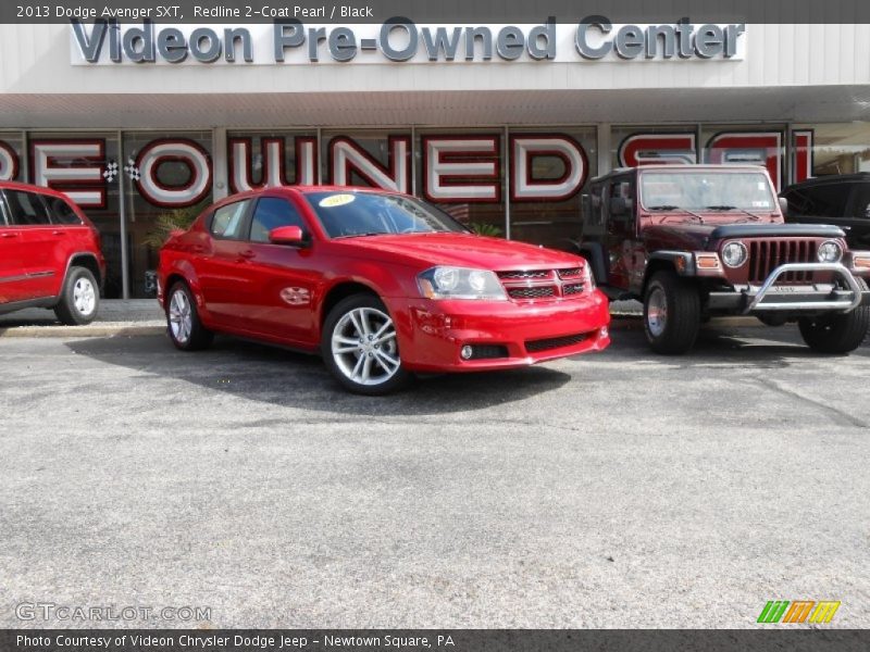 Redline 2-Coat Pearl / Black 2013 Dodge Avenger SXT