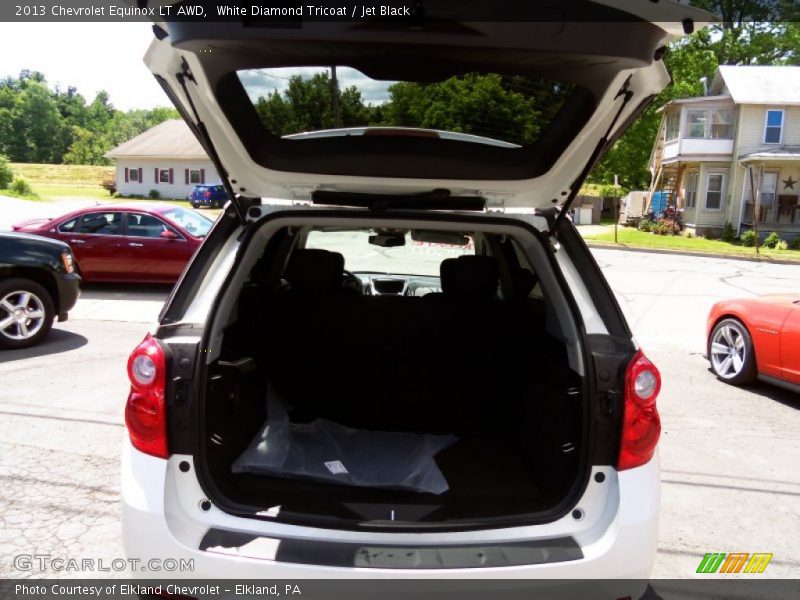 White Diamond Tricoat / Jet Black 2013 Chevrolet Equinox LT AWD