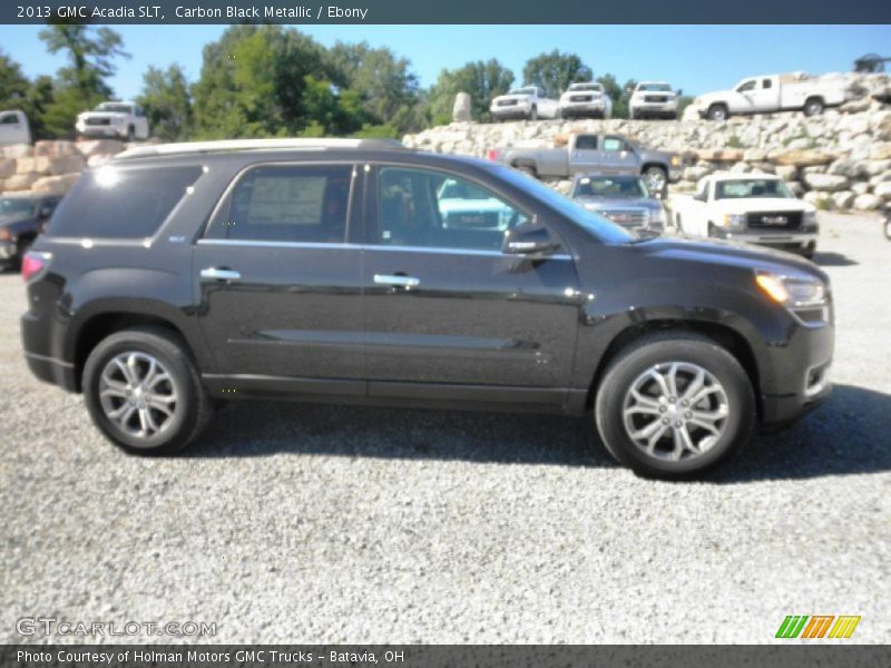 Carbon Black Metallic / Ebony 2013 GMC Acadia SLT