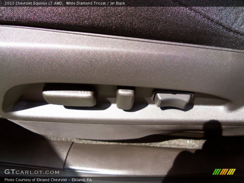 White Diamond Tricoat / Jet Black 2013 Chevrolet Equinox LT AWD