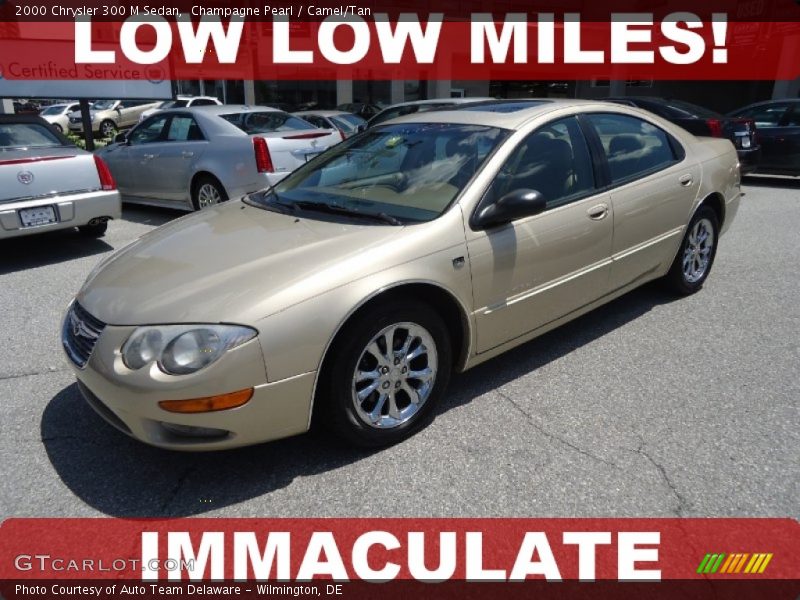 Champagne Pearl / Camel/Tan 2000 Chrysler 300 M Sedan