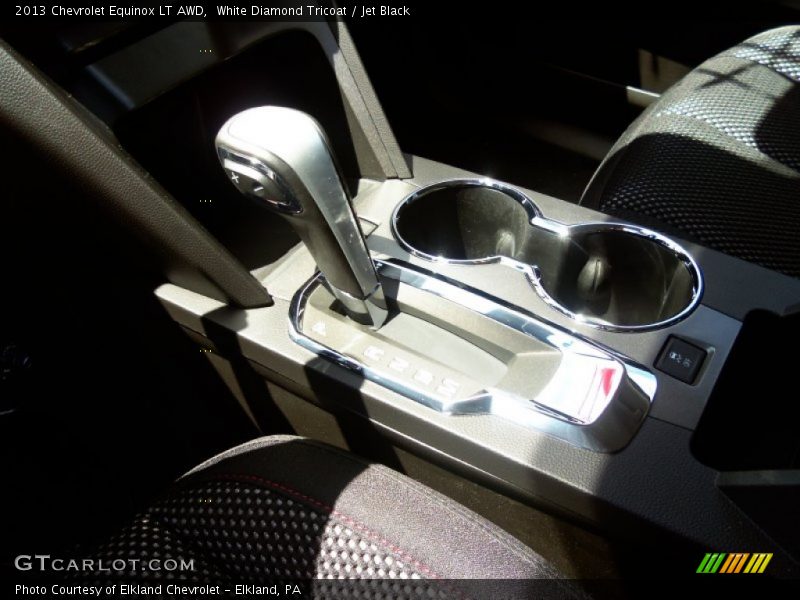 White Diamond Tricoat / Jet Black 2013 Chevrolet Equinox LT AWD