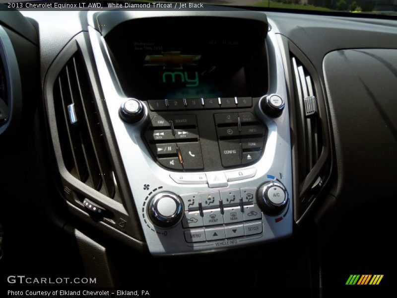 White Diamond Tricoat / Jet Black 2013 Chevrolet Equinox LT AWD
