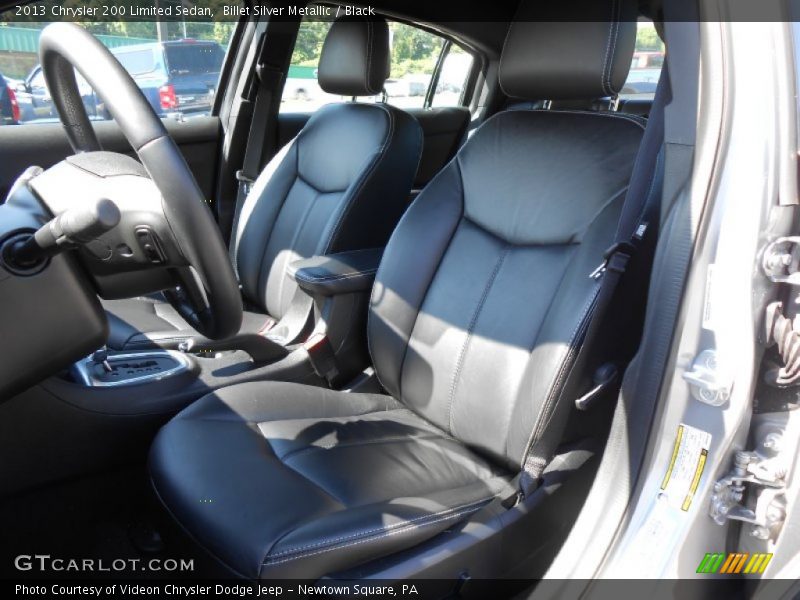 Billet Silver Metallic / Black 2013 Chrysler 200 Limited Sedan