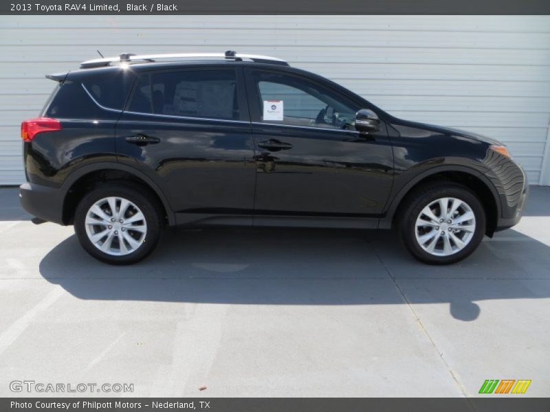 Black / Black 2013 Toyota RAV4 Limited