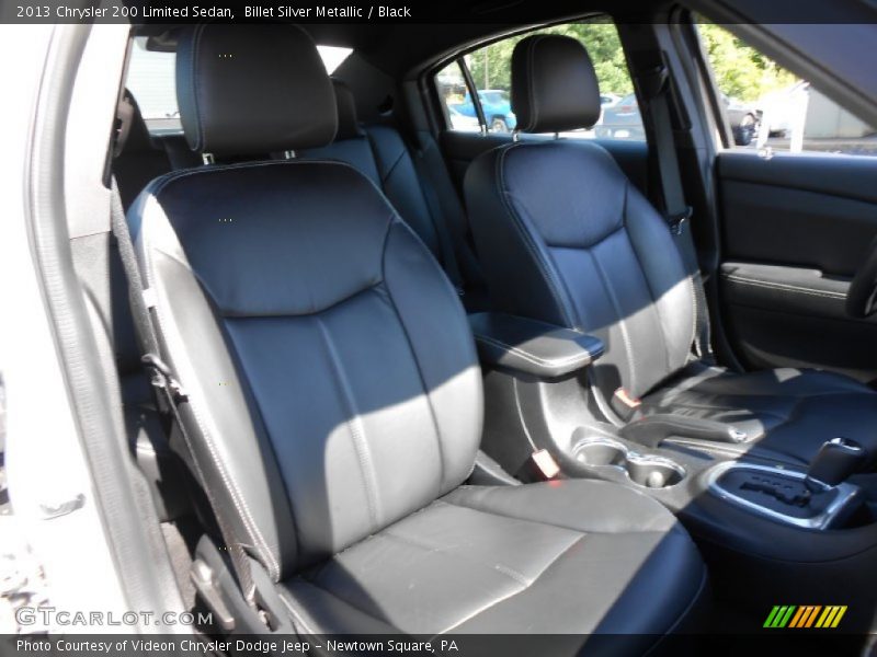 Billet Silver Metallic / Black 2013 Chrysler 200 Limited Sedan