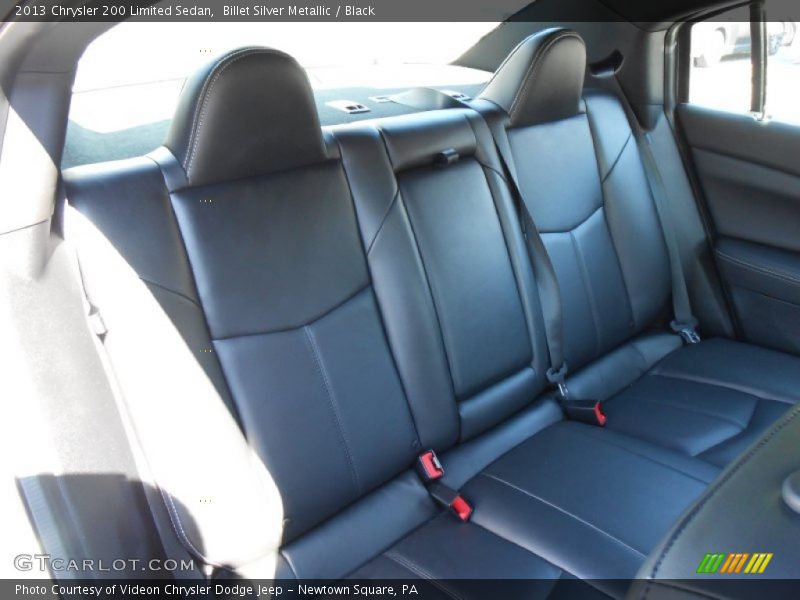 Billet Silver Metallic / Black 2013 Chrysler 200 Limited Sedan