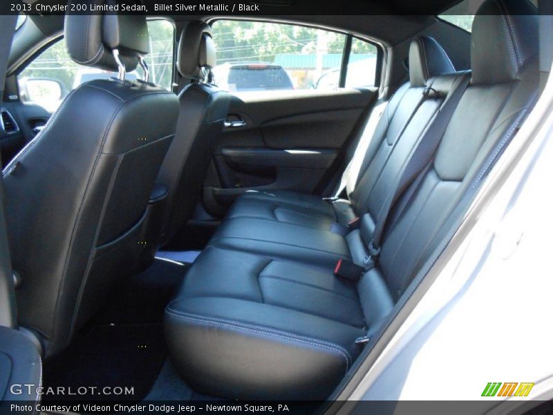 Billet Silver Metallic / Black 2013 Chrysler 200 Limited Sedan