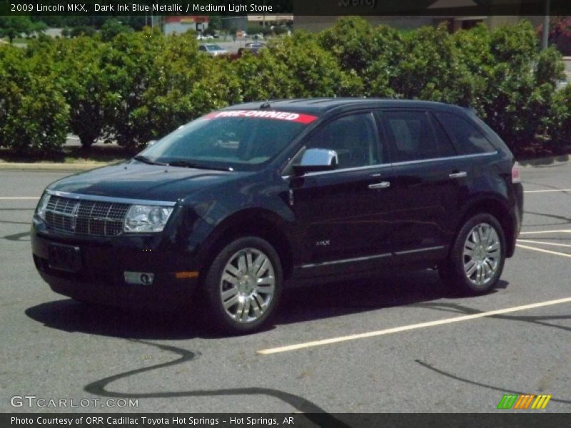 Dark Ink Blue Metallic / Medium Light Stone 2009 Lincoln MKX