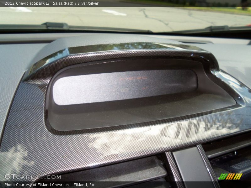 Salsa (Red) / Silver/Silver 2013 Chevrolet Spark LS