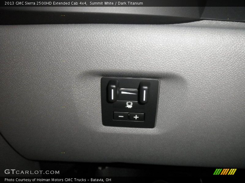 Summit White / Dark Titanium 2013 GMC Sierra 2500HD Extended Cab 4x4
