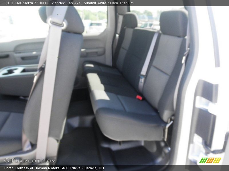 Summit White / Dark Titanium 2013 GMC Sierra 2500HD Extended Cab 4x4