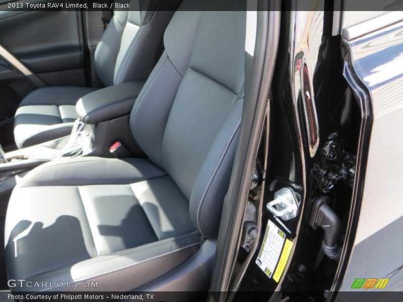 Black / Black 2013 Toyota RAV4 Limited