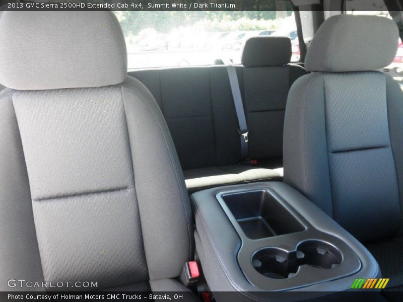 Summit White / Dark Titanium 2013 GMC Sierra 2500HD Extended Cab 4x4