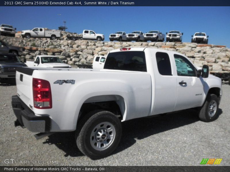  2013 Sierra 2500HD Extended Cab 4x4 Summit White