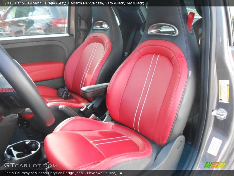 Front Seat of 2013 500 Abarth