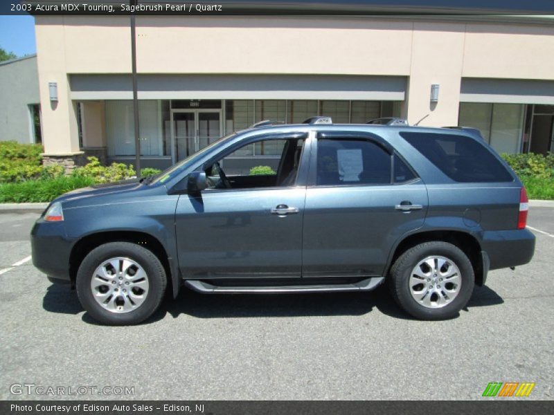 Sagebrush Pearl / Quartz 2003 Acura MDX Touring