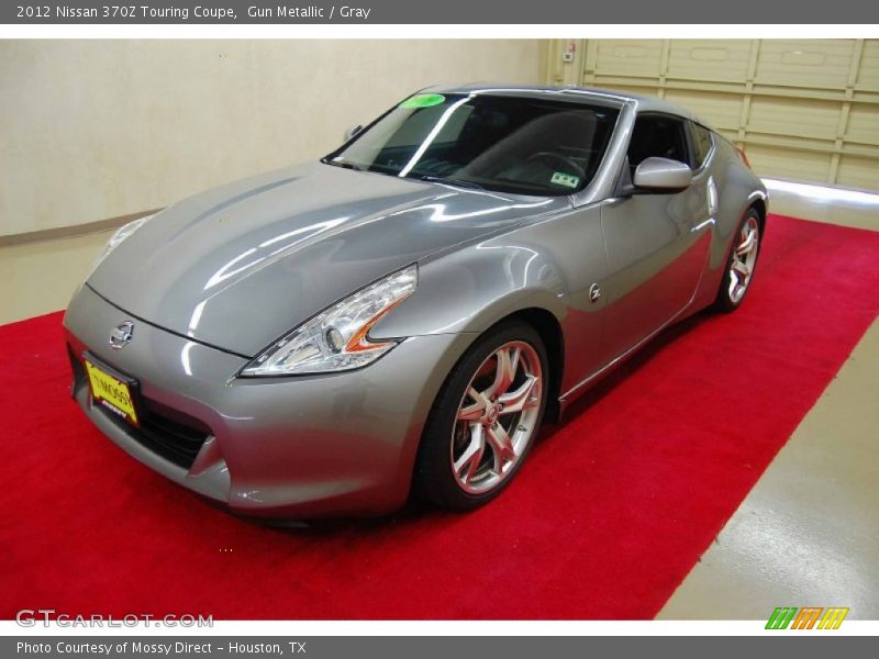 Gun Metallic / Gray 2012 Nissan 370Z Touring Coupe