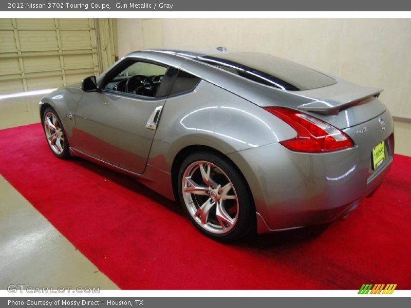 Gun Metallic / Gray 2012 Nissan 370Z Touring Coupe