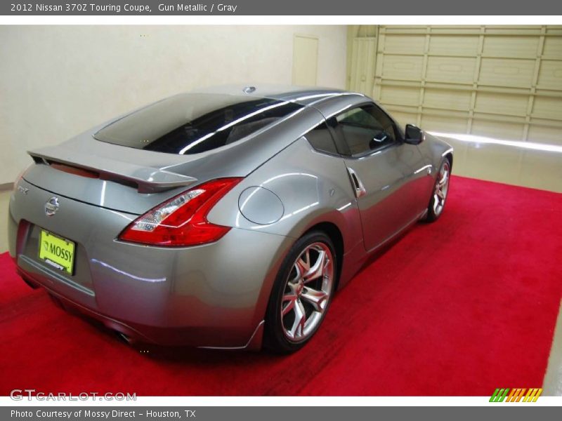 Gun Metallic / Gray 2012 Nissan 370Z Touring Coupe